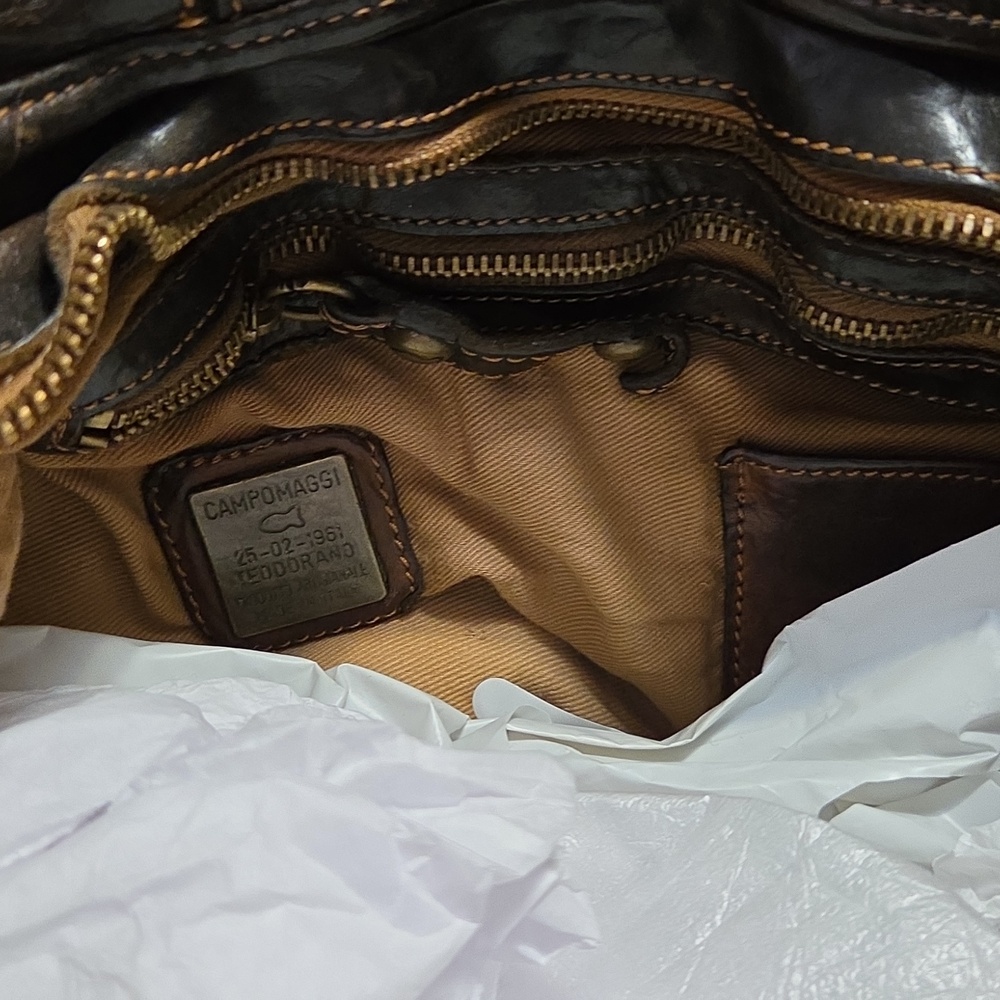 Campomaggi Leather Studded bag - Picture 11 of 11
